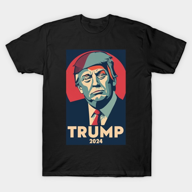 Trump 2024 T-Shirt by Dysfunctional Tee Shop